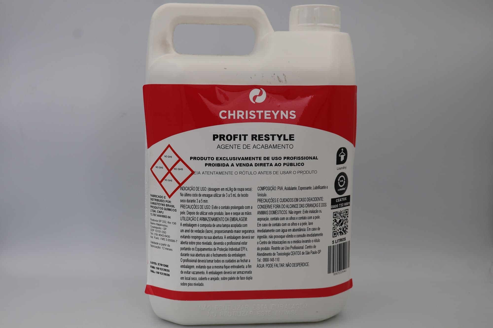 Engomador Profit Restyle Christeyns 5 L