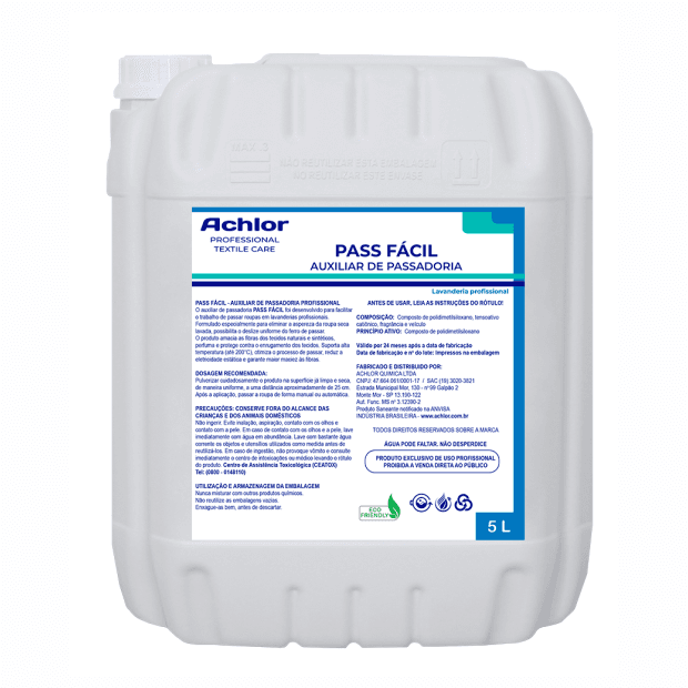 PASS FÁCIL LAUNDRY ACHLOR 5L