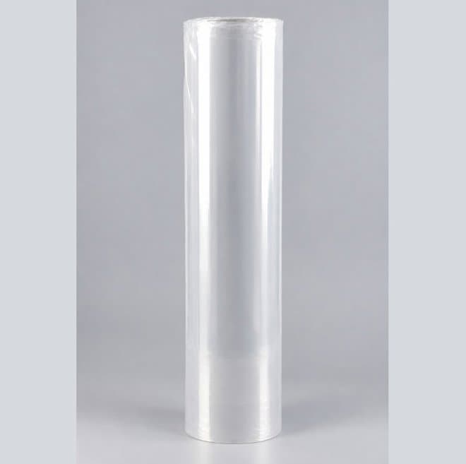 BOBINA TUBULAR PEBD BRILHOSO TRANSPARENTE - 50 x 0,005 - 20kg