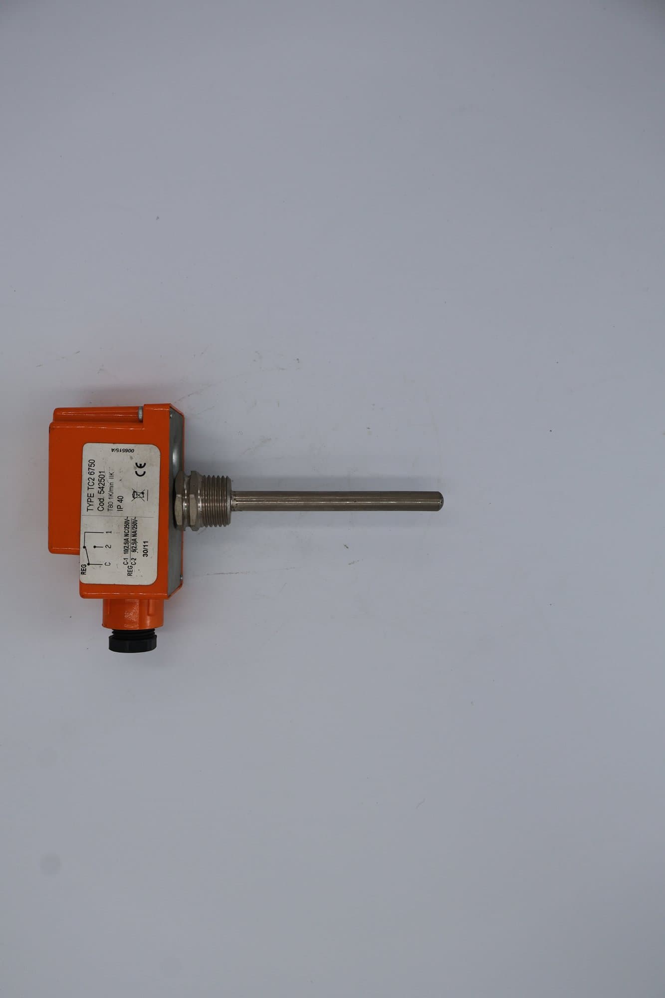 Termostato de Inserção 0 a 60 C - Separador - Lava a Seco