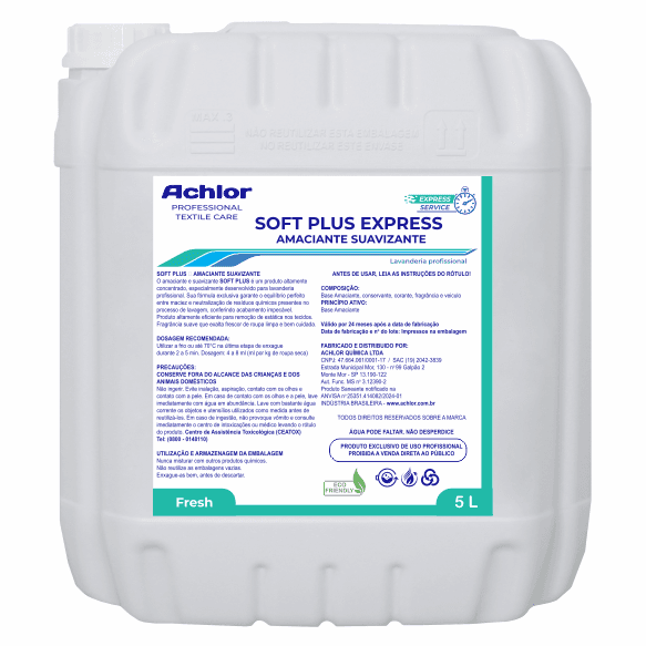 AMACIANTE SOFT PLUS EXPRESS ACHLOR 5L