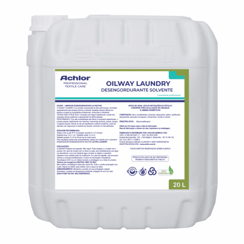 DESENGRAXANTE OILWAY LAUNDRY ACHLOR 20L