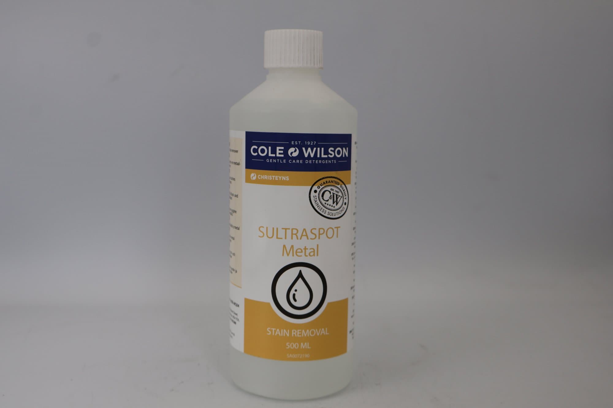 Tira-Manchas Sultraspot Metal - Frasco 500 ml