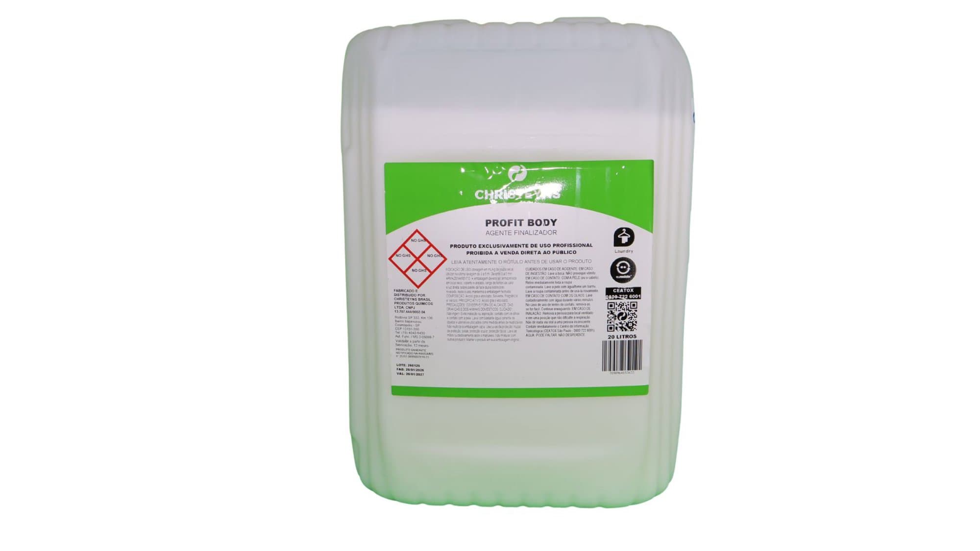 Finalizador Delicado Profit Body Christeyns 20 L