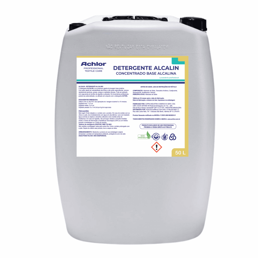 DETERGENTE ALCALIN LAUNDRY ACHLOR 50L