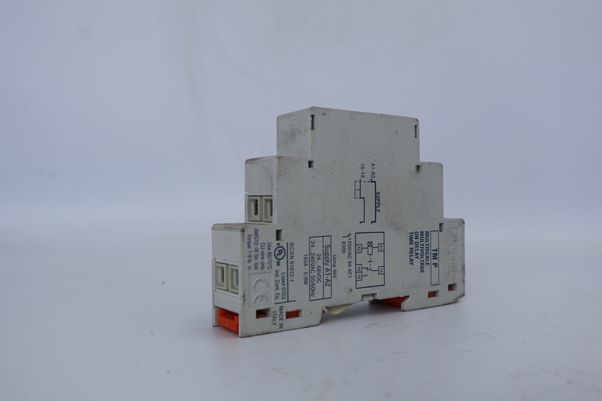 Temporizador 1 s a 10 Dias 220V - Lava a Seco