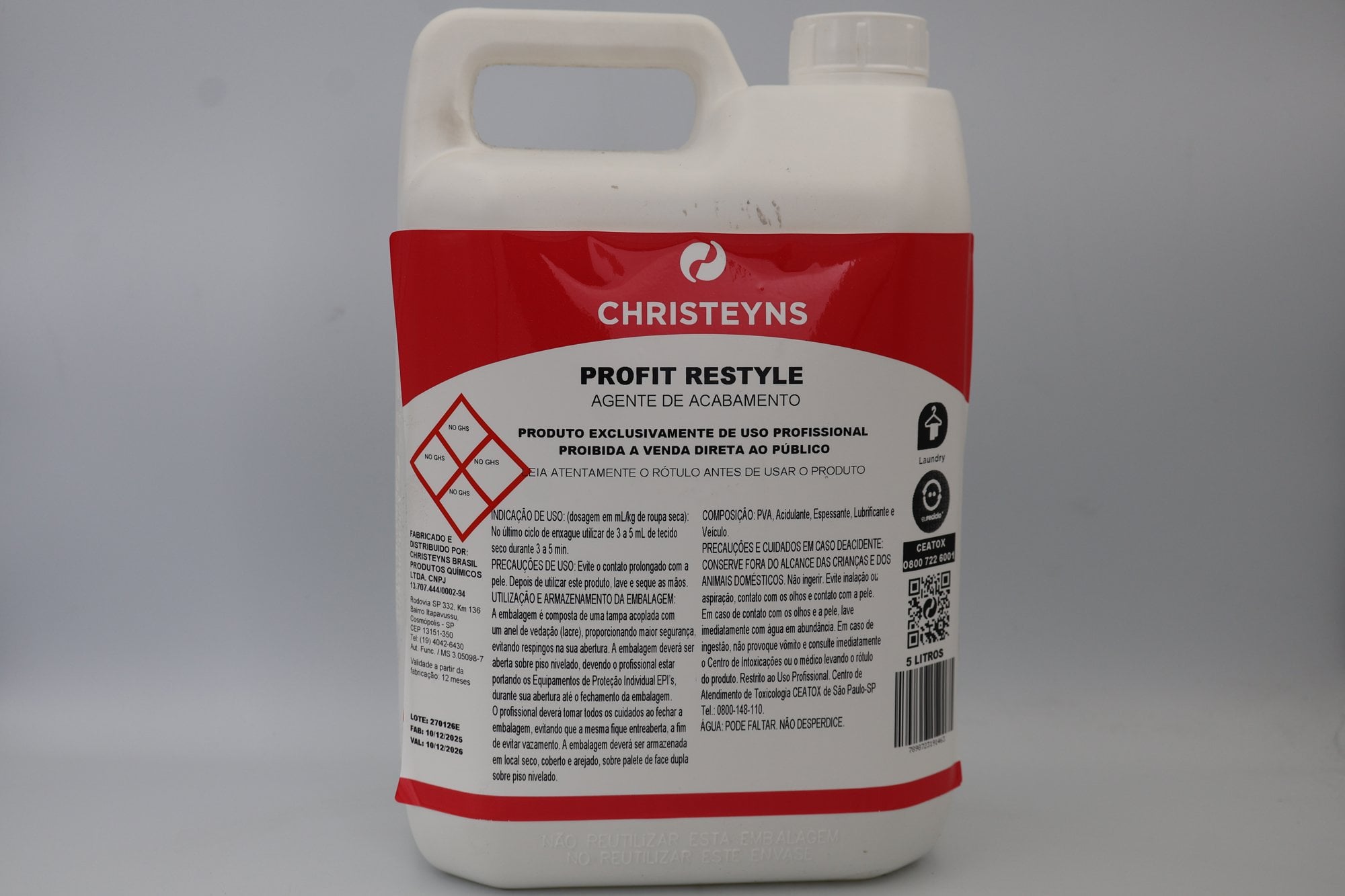 Engomador Profit Restyle Christeyns 5 L