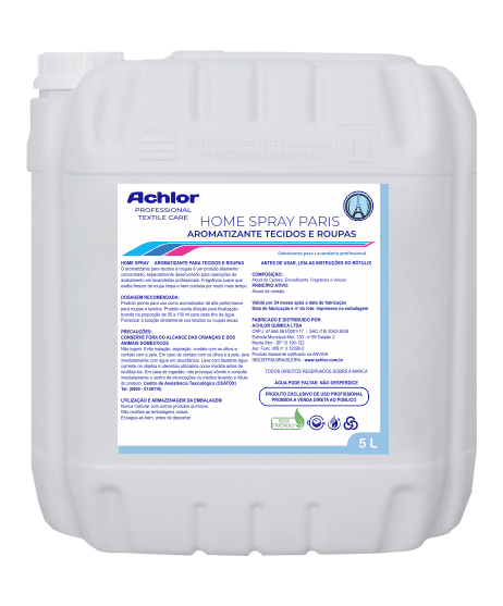 HOME SPRAY PARIS LAUNDRY ACHLOR 5L