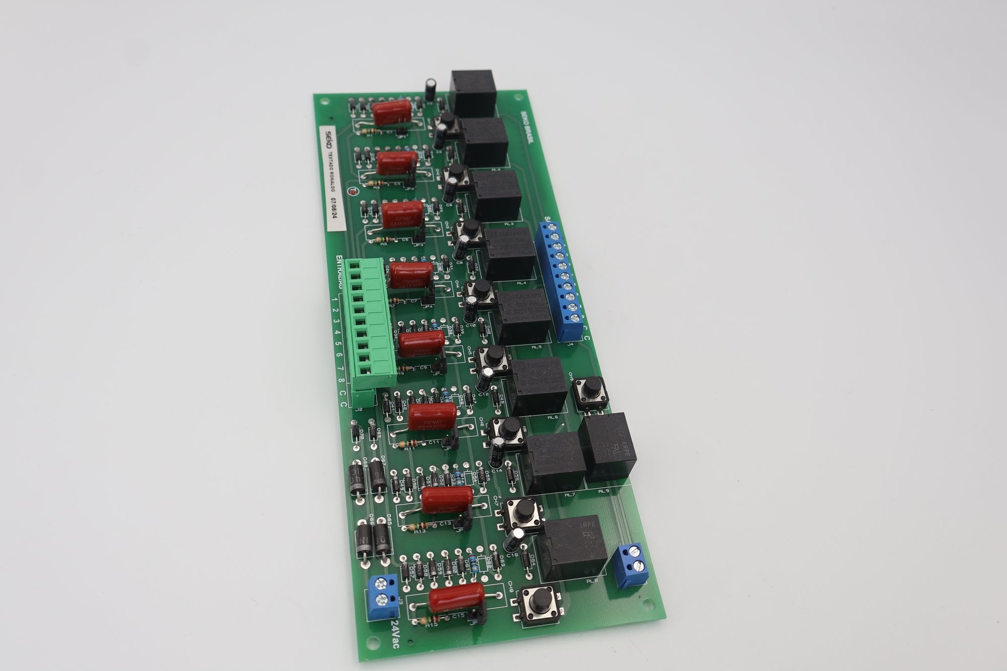 Placa para Dosador 8 Bombas - Nacionalizada