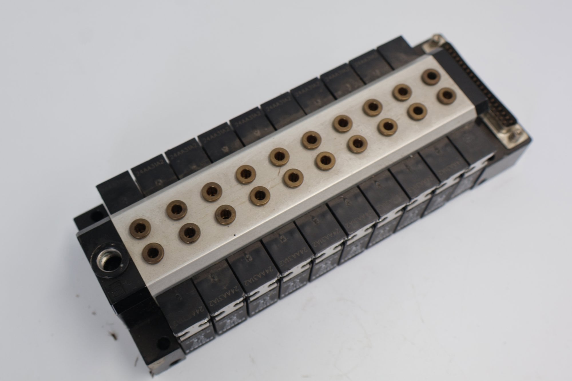 Bateria de 10 Válvulas Solenoide 24V - Lava a Seco
