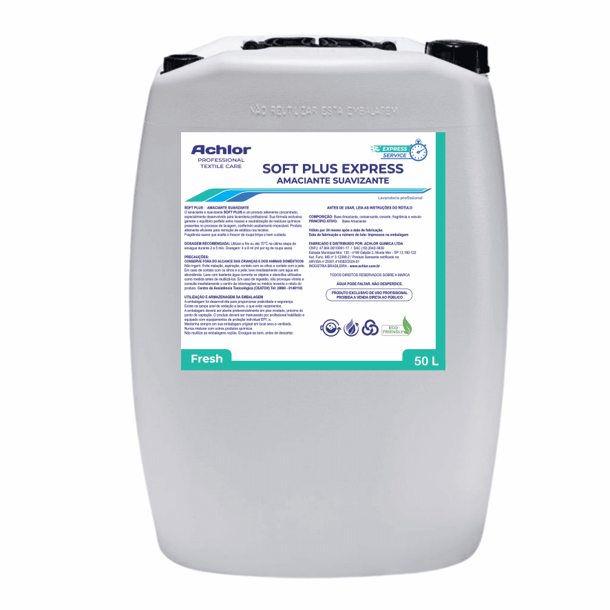 AMACIANTE SOFT PLUS LAUNDRY ACHLOR 50L