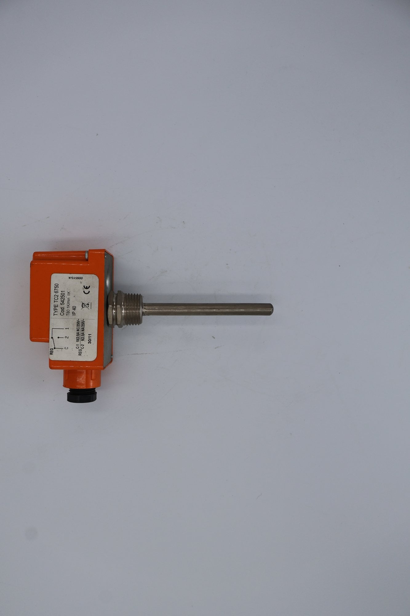 Termostato de Inserção 0 a 60 C - Separador - Lava a Seco
