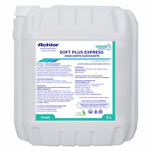 AMACIANTE SOFT PLUS EXPRESS ACHLOR 5L