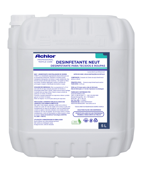 DESINFETANTE NEUT ACHLOR 5L