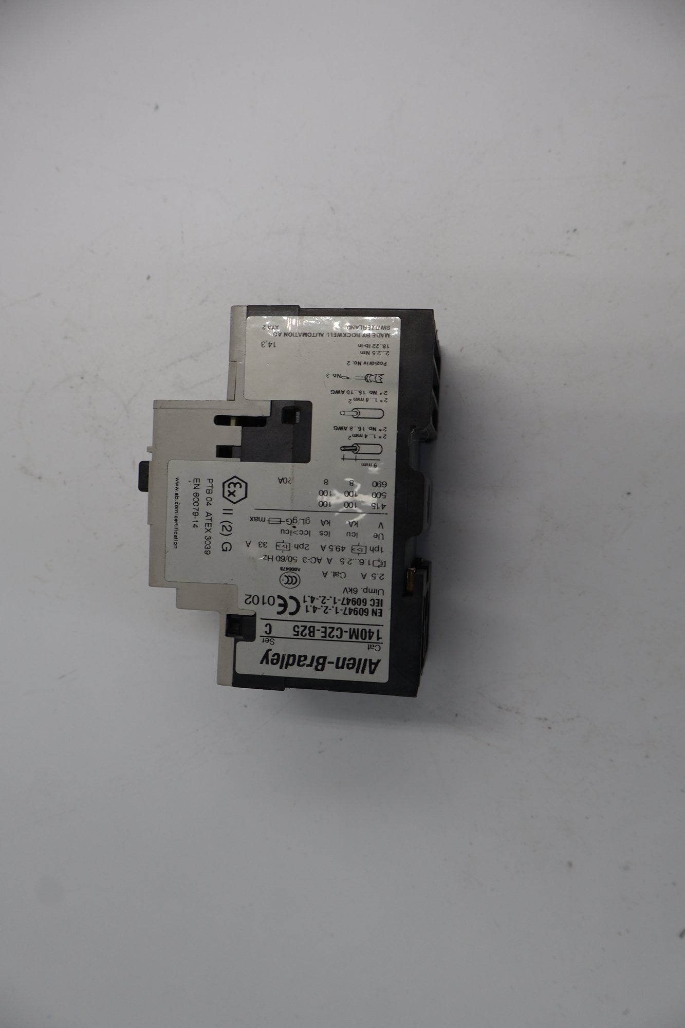 Relé Térmico 1,6-2,5 A - Modelo Novo - Lava a Seco