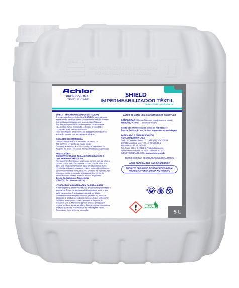 IMPERMEABILIZADOR TÊXTIL SHIELD ACHLOR 5L