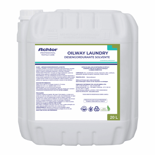 DESENGRAXANTE OILWAY LAUNDRY ACHLOR 20L